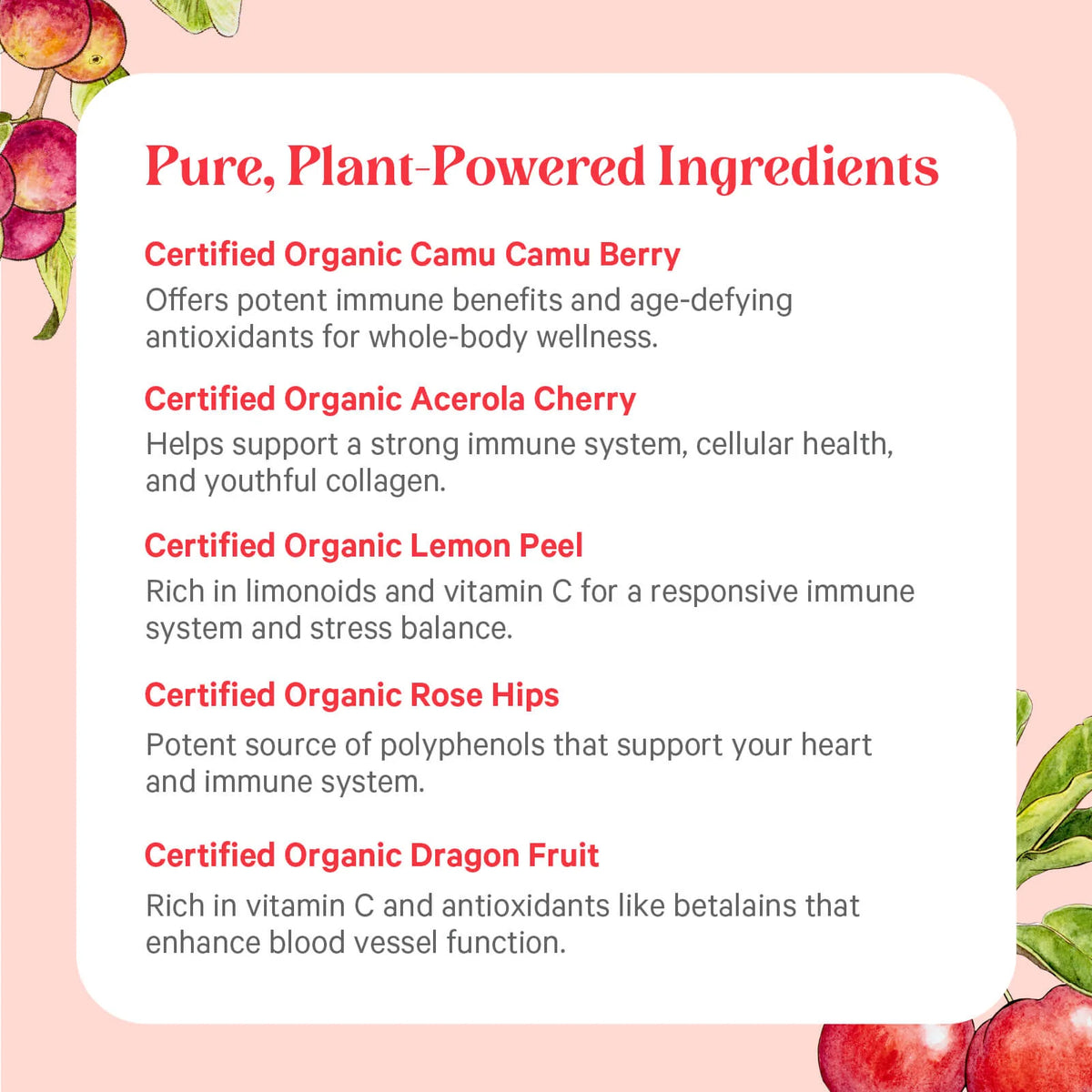 Organic Pure Radiance C® Capsules